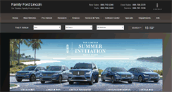Desktop Screenshot of myfamilylincoln.mobi
